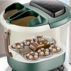 南极人电动足浴盆泡脚桶全自动加热洗脚盆按摩足浴桶电加热泡脚盆